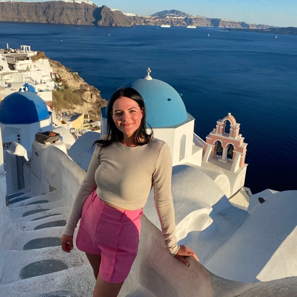 ZARA HW pink shorts - Picture 5 of 8